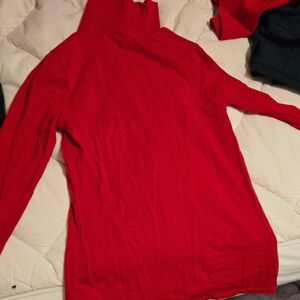 Old Navy Women's Bold Red Turtleneck Sweater